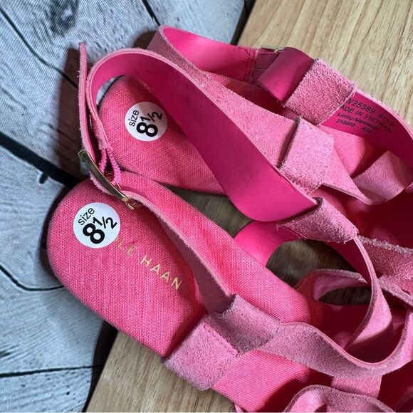 NEW Cole Haan suede sandals - Picture 6 of 9